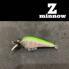 ハンドメイドミノー 楽気50s チャートヤマメ ピンク バルサミノー 渓流
