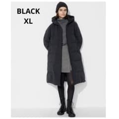 新品 UNIQLO ユニクロ シームレスダウン ロングコート レディース XL