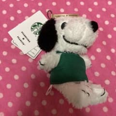 スターバックス スヌーピー マスコットぬいぐるみ 2022年 グリーンエプロン スヌーピー スターバックス グリーンエプロン ぬいぐるみ キーホルダー