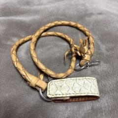 レザー編み込みウォレットチェーンのサムネイル