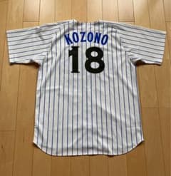 ②【美品】横浜DeNAベイスターズ 小園選手 復刻ホーム ユニフォーム O 