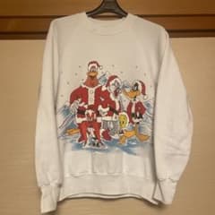 ONEITA ルーニーテューンズ クリスマス スウェット Mのサムネイル