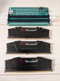 G.SKILL RIPJAWS V DDR4-3200 24GB 8GB x3 - メルカリ