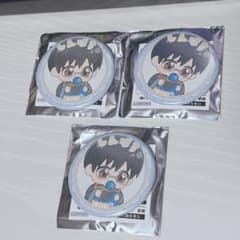 新八 銀魂 ばぶきゃら 缶バッジ3個のサムネイル