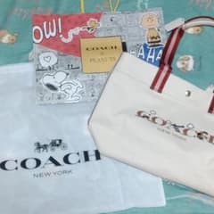 最終値下げ日本限定 COACH スヌーピー  トートバックのサムネイル