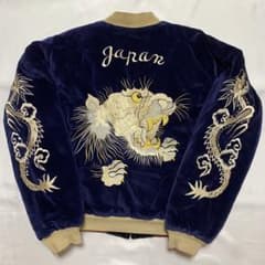 vintage幻の別珍スカジャンテーラー東洋　97年発売mono表紙掲載即完売品 美品・希少】幻の別珍スカジャンテーラー東洋97年発売mono表紙掲載即