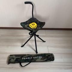 PEARLY GATES/パーリーゲイツ ゴルフ 折りたたみ 椅子美品