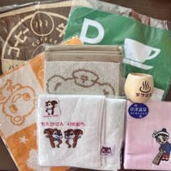 タオル6枚セット 草津温泉 ぽすくま コープのサムネイル