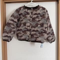 中綿ジャケット 迷彩柄 140cmのサムネイル
