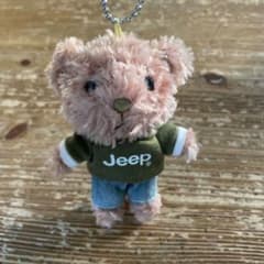 Jeep 純正　テディーベア　キーホルダーのサムネイル