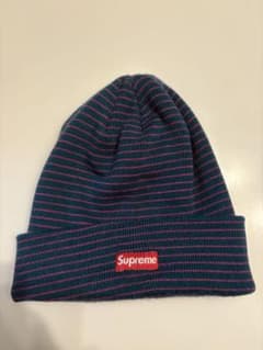 Supreme ストライプ ニット帽のサムネイル