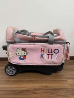 ハローキティ　ヴィンテージ　ボーリングバッグ　ピンク　レア 激レア サンリオ ハローキティ ボウリングバック ボール - メルカリ
