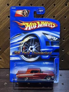 ホットウィール '58 フォード サンダーバード - メルカリ
