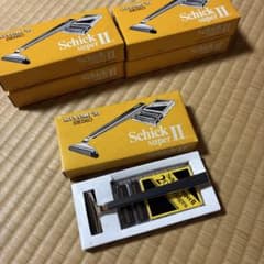 【ちゃちゃやん様専用】Schick super II SEIKO 剃刀 4本のサムネイル