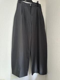 Dazy スラックス ワイドパンツ グレー Mサイズのサムネイル