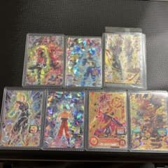 スーパードラゴンボールヒーローズ カード 7枚セットのサムネイル