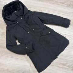 ZARA Winter parka ロングジャケット 裏ボア 極暖 ダウンコート - メルカリ