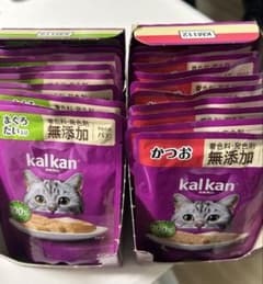 kalkan まぐろたい入り＆かつお ウェットフード 60g×21袋のサムネイル