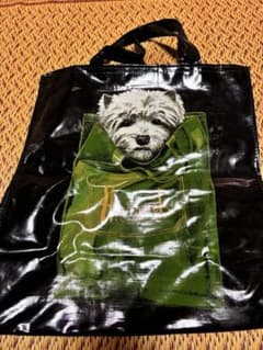 Harrods トートバッグ 犬柄 ブラックのサムネイル