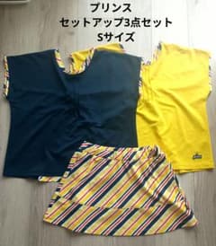Prince テニスウェア トップス×2 スコート 3点Sサイズセット - メルカリ