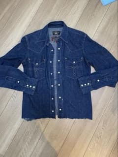 RRL DOUBLE RL ウエスタンデニム 長袖シャツのサムネイル