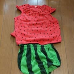 スイカ　ベビー服　80センチのサムネイル