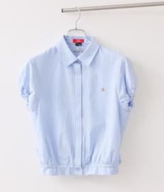 【新品　札付き】Polo Ralph Lauren ストライプ 半袖シャツのサムネイル