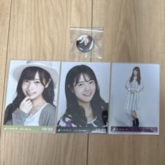 乃木坂46 斉藤優里 生写真3枚 缶バッジ まとめ売りのサムネイル