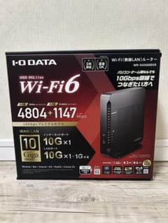 I-O DATA ルーター WN-DAX6000XR/E 10Gbps対応のサムネイル