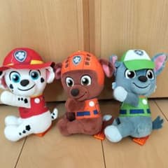 パウ・パトロール くっつきぬいぐるみ