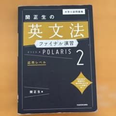 大学入試問題集 関正生の英文法ファイナル演習ポラリス[2 応用レベル]のサムネイル