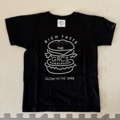 Groovy colors ハンバーガー 暗闇で光るTシャツ ブラック120