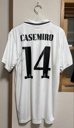 【インスクリプション入り】カゼミーロ　直筆サイン入りユニフォーム インスクリプション入り】カゼミーロ 直筆サイン入りユニフォーム