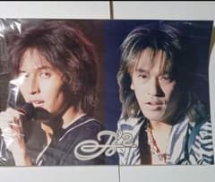 B'z 非売品 ポスター レア ビーズ 90年代 稲葉浩志 松本孝弘 | Buyee