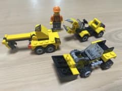 ‼️値下げ‼️LEGO 建設車両セット ミニフィギュア付きのサムネイル