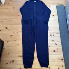 HOMELESS TAILOR ネイビー サロペットのサムネイル