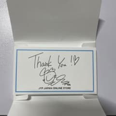 TWICE モモ jyp センキューカードのサムネイル