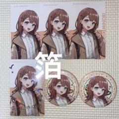 プロセカ 花里みのり クリフェス 2025 エピカ ホロ缶 缶バッジ 箔押し