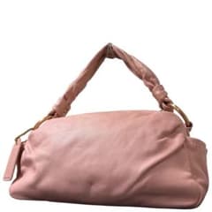 美品✨ショルダーバッグ レザー ピンク ワンショルダー ボストン y2k 