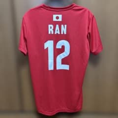 CAPCOM 日本代表 バレーボールシャツ 12 髙橋藍 高橋藍選手ユニフォームTシャツ asics CAPCOM 12 レッド - メルカリ
