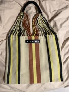 MARNI マルニ ストライプ トートバッグのサムネイル