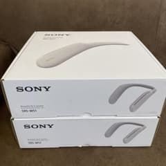 SONY ウェアラブルネックスピーカー　SRS-WS1 2台のサムネイル