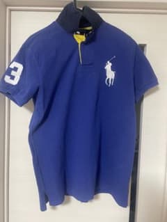 ラルフビッグポニーPolo Ralph Lauren ブルーポロシャツMのサムネイル