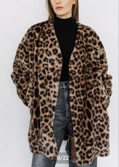 WCJ レオパード柄ファージャケット　若槻千夏 ✨極美品✨WCJ レオパードファージャケット 若槻千夏 - メルカリ