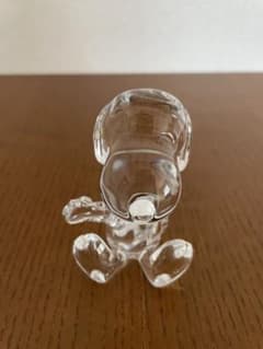 美品！　バカラ　スヌーピー　イニシャル入り 美品！ バカラ スヌーピー イニシャル入り - メルカリ