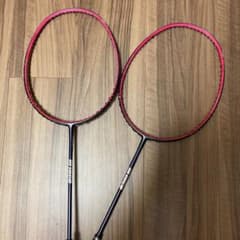 プリンス　バドミントン　ラケット　廃盤品　ウィングライト　XR 貴重　2本組 プリンス バドミントン ラケット 廃盤品 ウィングライト XR 貴重