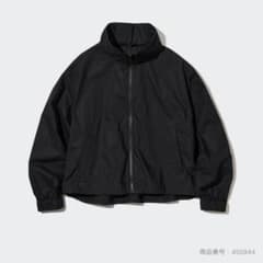 新品/完売品 UNIQLO コットンブルゾン　アウター　　ブラックのサムネイル