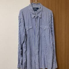 Polo by Ralph Lauren ストライプシャツ XL ブルーのサムネイル