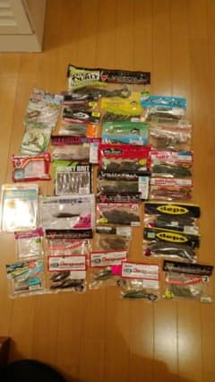 バス釣り　ワーム　大量　未使用のサムネイル