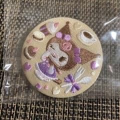 Sanrio Crackers 刺繍缶バッジ クロミのサムネイル